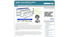 Desktop Screenshot of belajarforexmarketiva.com